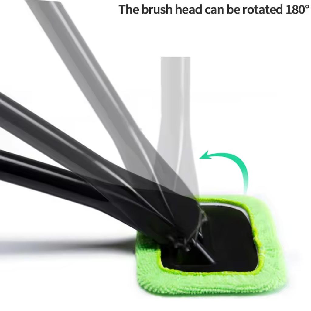 Rotating Car Cleaning Brush Door and Window Cleaning Body Glass Cleaning Defogging Sponges Cloths Brush Parts Accessories