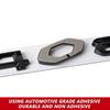 2026 Heißer Autoaufkleber 1 Stück 3D ABS Auto Buchstabe Emblem Aufkleber Auto Karosserie Kofferraum Dekorativer Aufkleber für Peugeot 508L 508 408 5008 4008 A