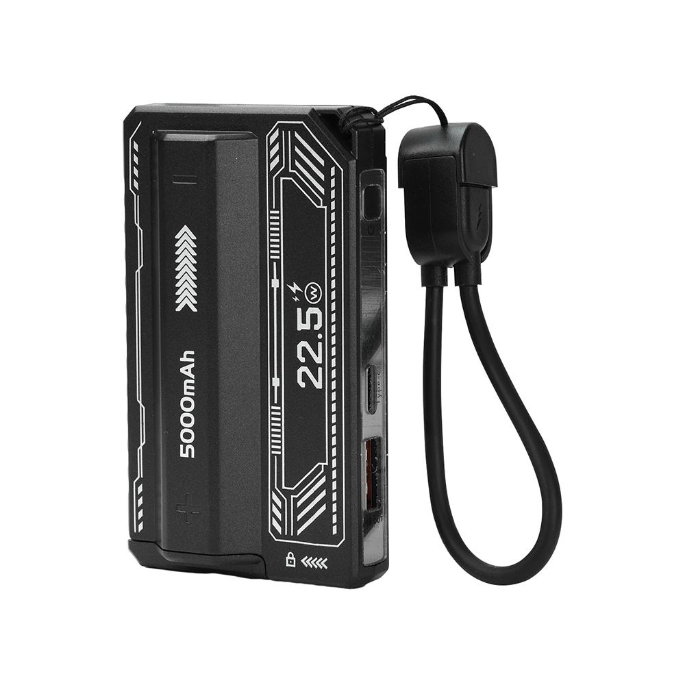 

DIY Battery Charger Case PD20W Fast Charging for 21700 Battery Power Bank Box Free Welding USB Type-C For Macbook Smart Phones чорний