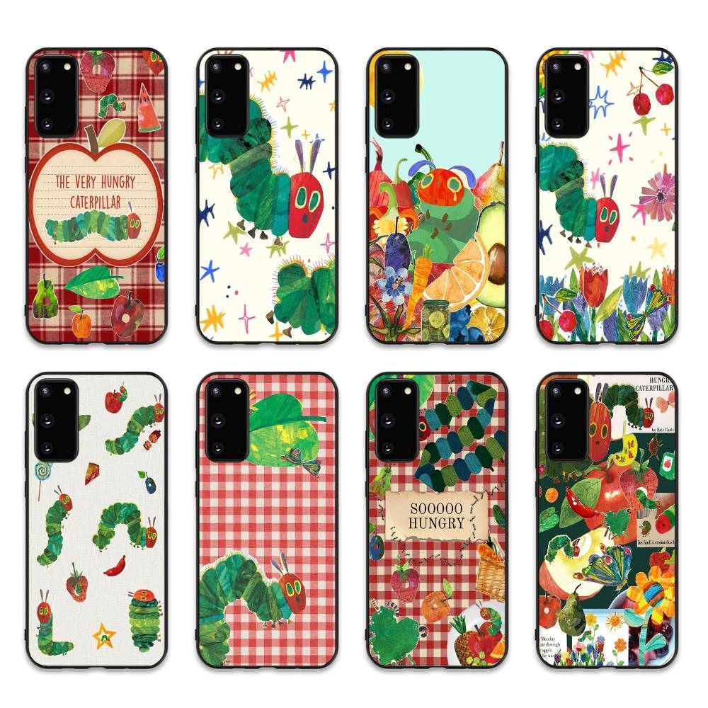 The Very Hungry Caterpillar Phone Case For Samsung S 24 Fe 25 Ultra Plus 20 Lite 21 30 22 23 24 22 Ultra 5G Fundas