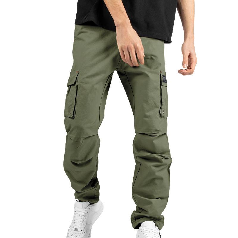 Nuovi pantaloni sportivi casual da uomo per la primavera e l'estate, pantaloni da fitness, pantaloni da corsa da uomo, pantaloni da fitness con legatura per le gambe da uomo, pantaloni sanitari casual