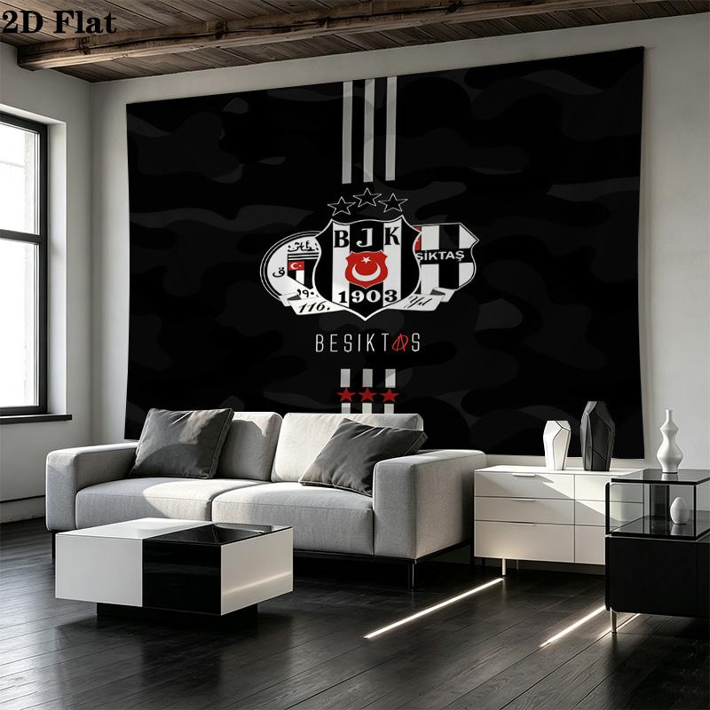BJK Printed Tapestry – Wall Hanging for Bedrooms, Dorms, and Home Decor