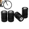 Tire Valve Caps - Dog Paw Shape Leak Proof Valve Caps 4pcs | New