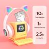 RGB Luminous Cat Ear & Paw Wireless Bluetooth Gaming Headset
