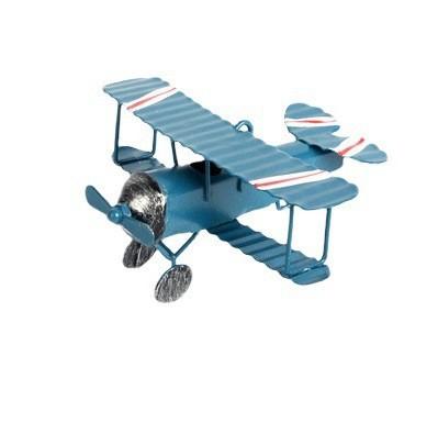 Vintage Metal Airplane Model Retro Iron Aircraft Ornament Nordic Creative Crafts Desktop Decoration Household Decoration Collectible Present