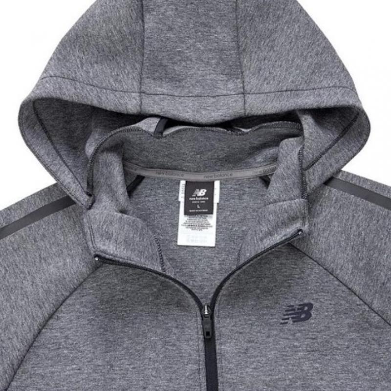 New Balance Unisex Cushion Paper Hoodie Zip Up Nbmda16003