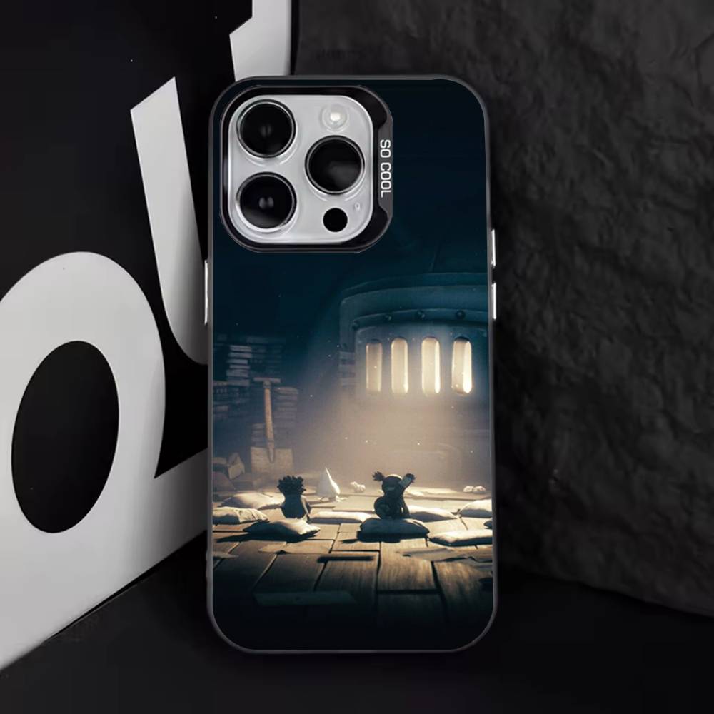 L-Little Nightmares-S 3 Phone Case For iPhone 17,16,15,14,13,12,11,Pro,Max,Plus,E,Air,Mini Black Tpu Cover