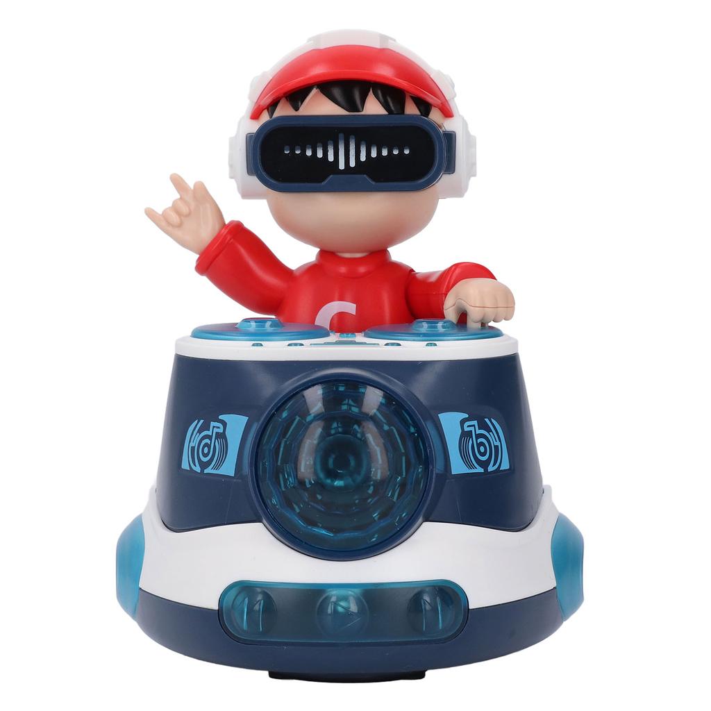 DJ Bouncing   Rock Boy Dancing Toy with Music Flashing Light   Wheel Automatic Movement Robot Toy Car for Toddlers