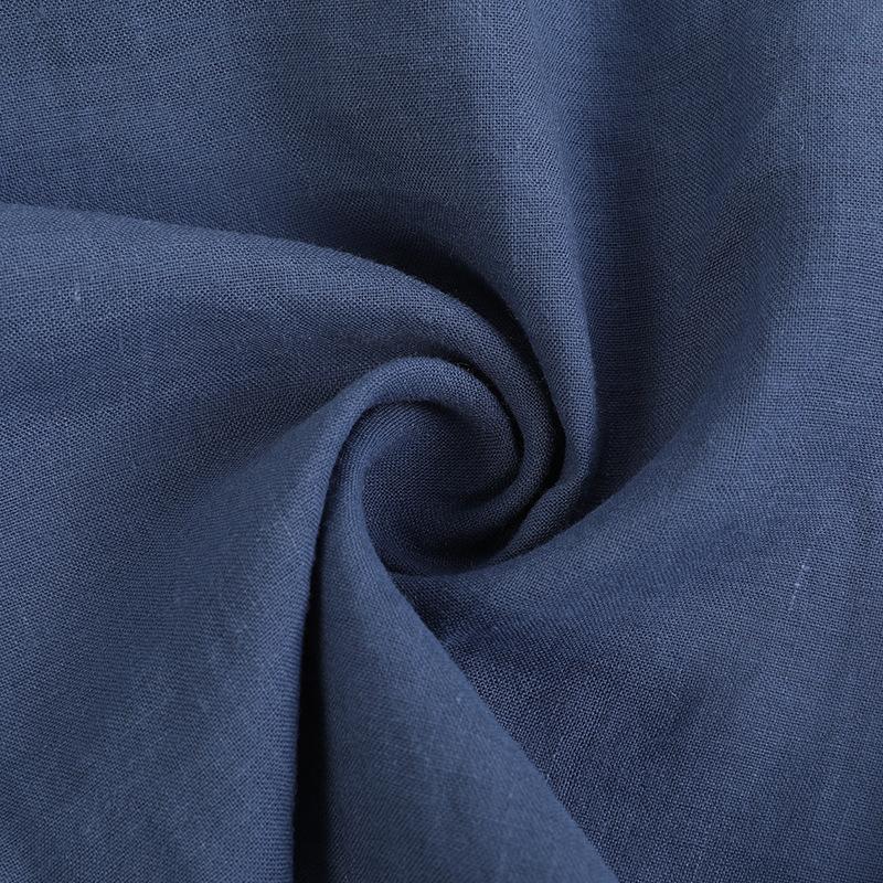 Letní dámská móda bez rukávů plisovaná vesta široké nohavice devítiminutové kalhoty ležérní oblek