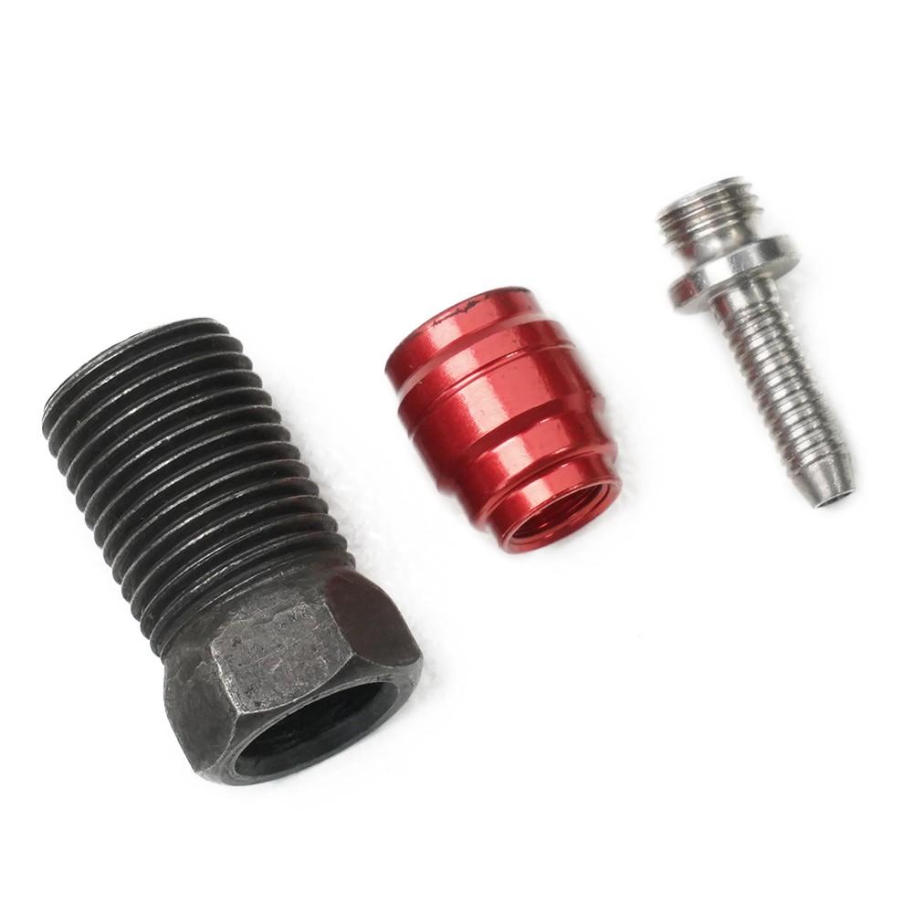 Bike/Bicycle Disc Brake Hose Barb Insert & Olive & Connecting Nut For-SRAM-Avid