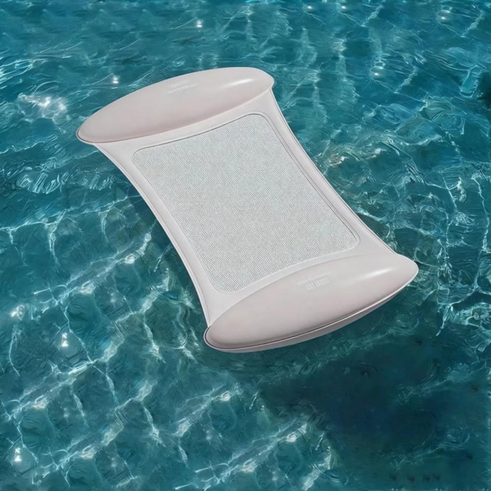 Mesh Seat Pool Float Floating Raft Pool Lounger Float Durable Adults Swimming Float Bed