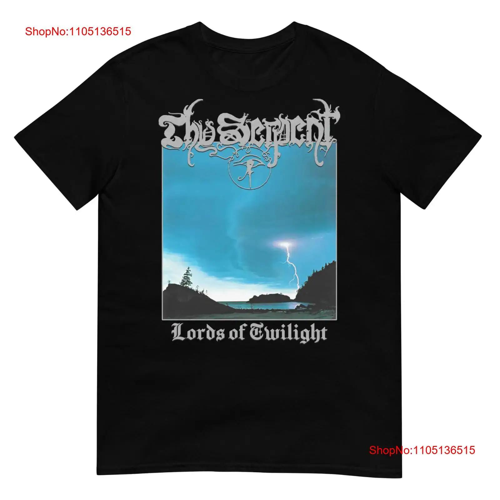 THY SERPENT Lords Of Twilight One Sided T SHIRT vintage Washed homme Unisex Stylish Soft Breathable Top For Everyday Wear S разноцветный