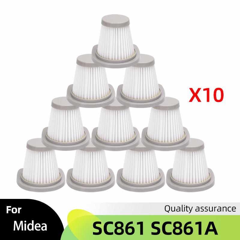 Filter Replacement Filter For Midea SC861 SC861A Handheld Vacuum Cleaner Accessories Vacuum Cleaner Sweeper Replace For Home