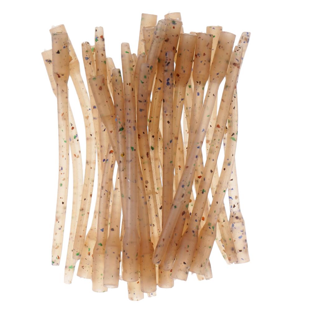 Karpfenfischen Anti-Ärmel Gummi-Haar-Rig Schnur-Schutz Endgeschirr-Werkzeuge für Karpfen-Rigs