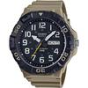 Casio Standard Big Face Quartz Wristwatch MRW-210H-5AV Mens Khaki Overseas Model