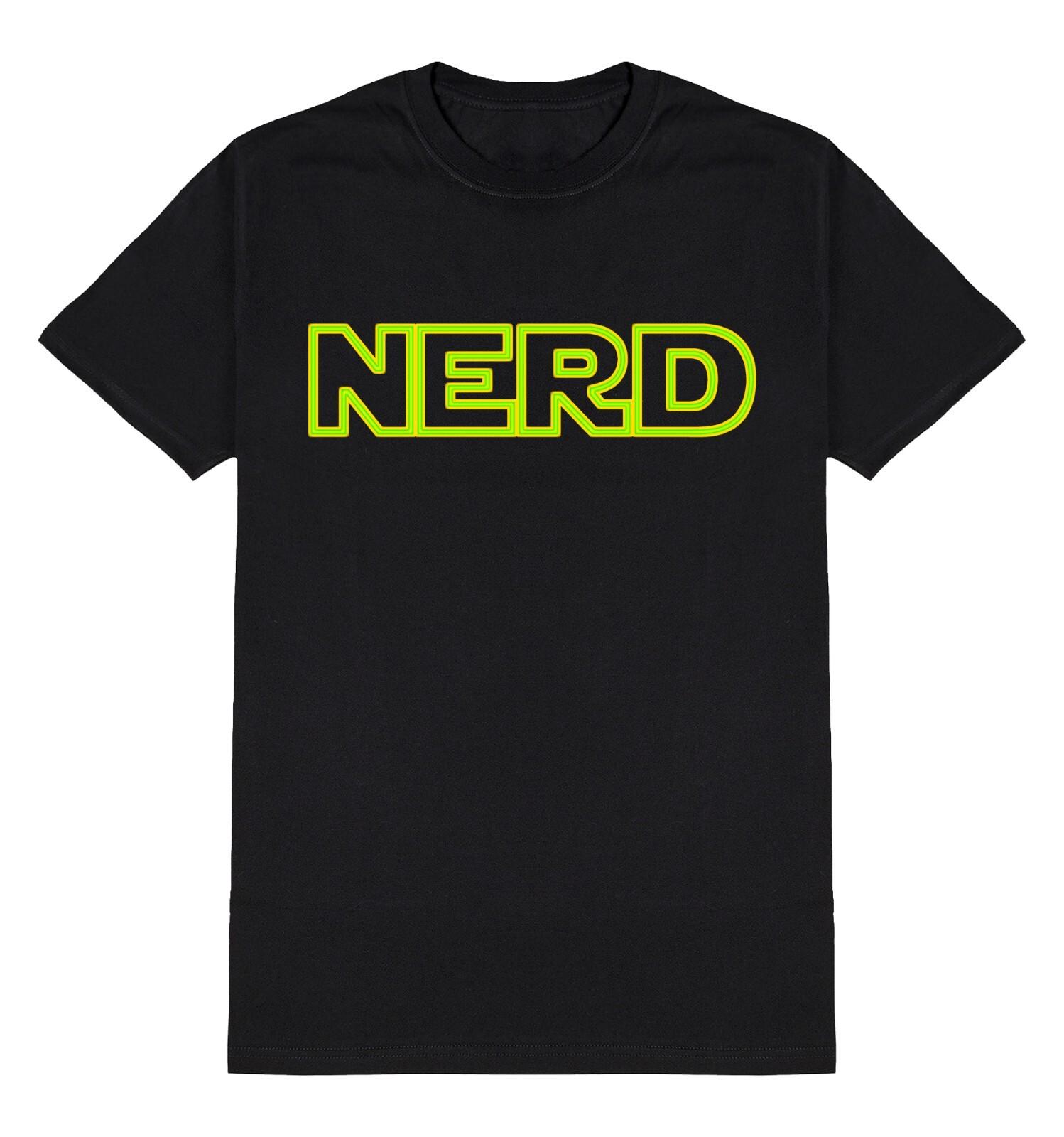 NERD Mens T-Shirt Mens Womens Tees Top Funny Sarcasm Humour Slogan  Cotton  Tee M
