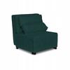 Fold-out Armchair for Sleeping KIMO Container Family Furniture Hunter Green