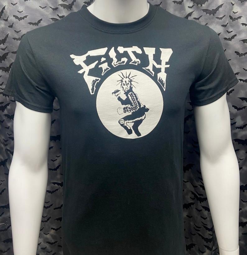 

Filth Pogo T-Shirt Gothic Deathrock Goth Post Punk Music Unisex Tee 4XL