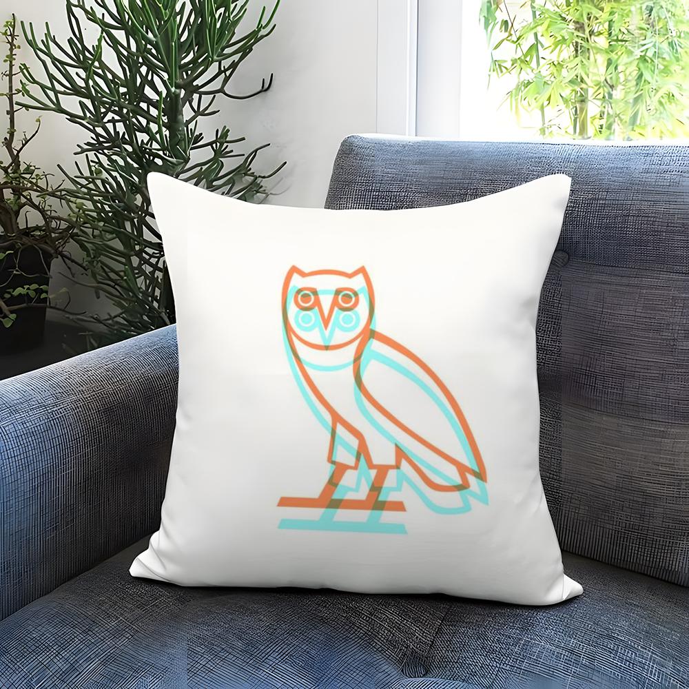 Роскошная наволочка O-OvO O-OWLS Удобная двусторонняя наволочка Идеально для Автомобиля, Дивана, Спальни и Многого Другого 30cmx30cm