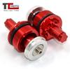 Front shock absorber screw cover Cap Preload Adjusters Fork Bolts For Suzuki SV650 S GSF 400 600 650 Bandit GSX 400 Impulse