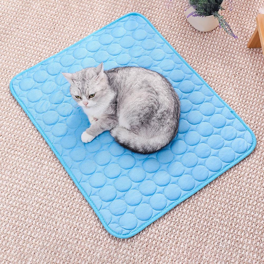 Dog Cooling Mat Summer Pet Ice Mat Mesh Breathable Pet Blanket Cat Sofa Bed Sleeping Pad For Small Big Dogs Cats Pet Accessories
