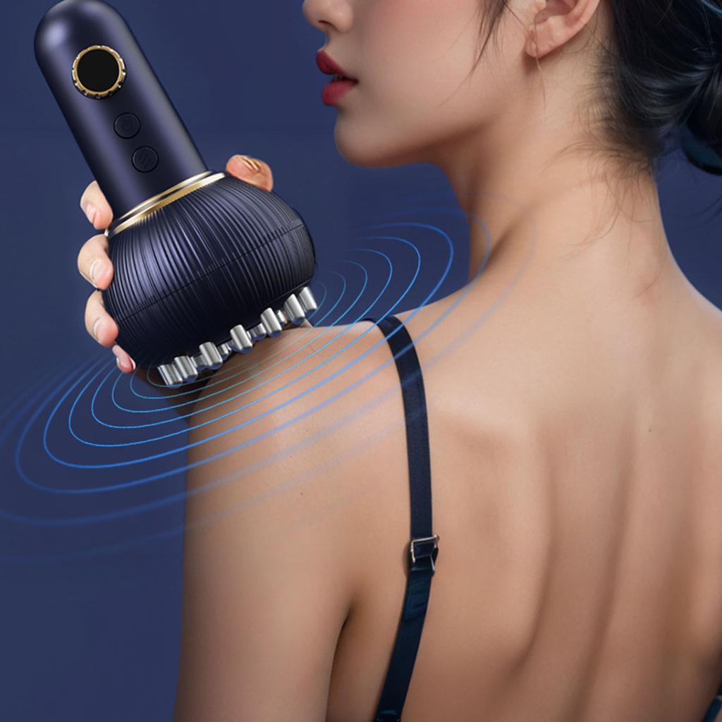 Electric Meridians Brush Scraping And Massage Device