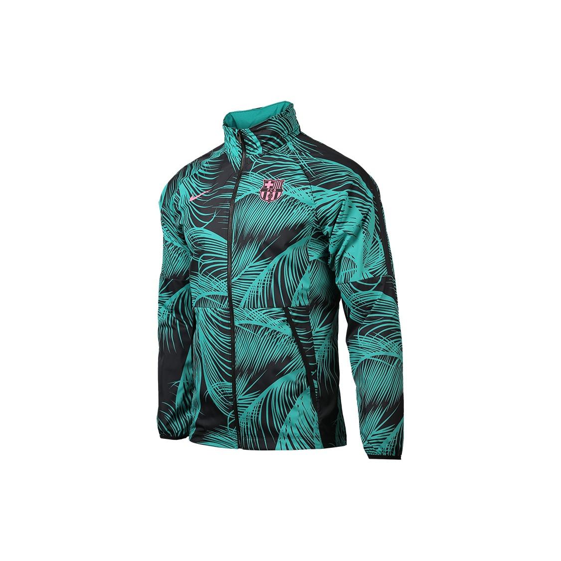 Nike FC Barcelona 20/21 Jacket  Green  Men s CK8570-396 S