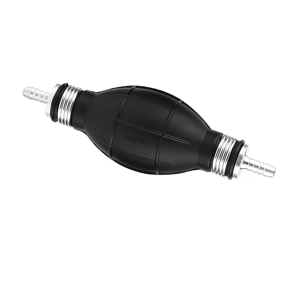 6mm Rubber & Aluminum Fuel Pump Line Hand Primer Bulb Gas Petrol For Car Boat Marine Outboard