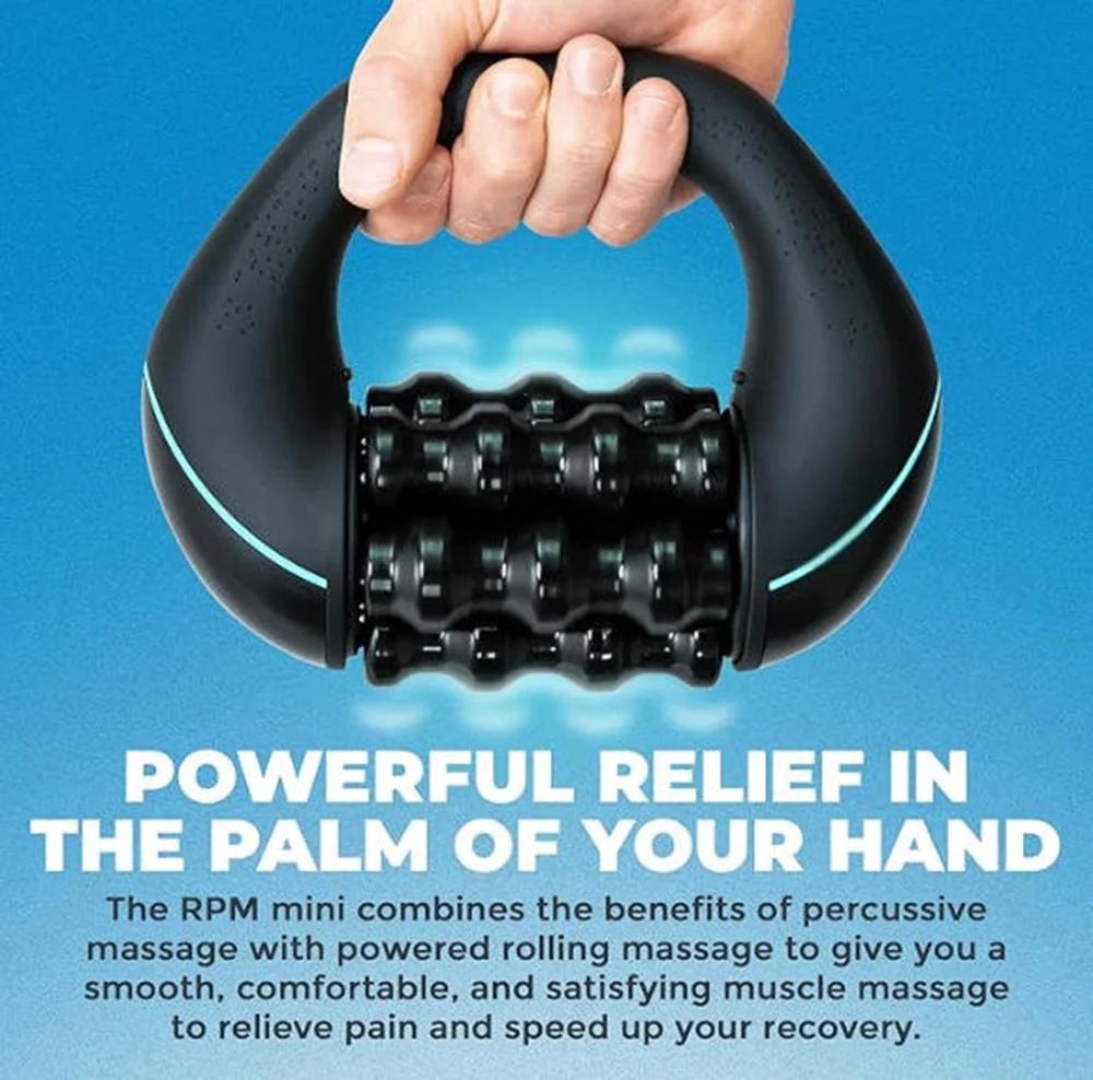 Massage Roller Handheld Deep Muscle Massage Relaxation Gun Cervical Neck massage Tool For Recovery After Exercise and Futness
