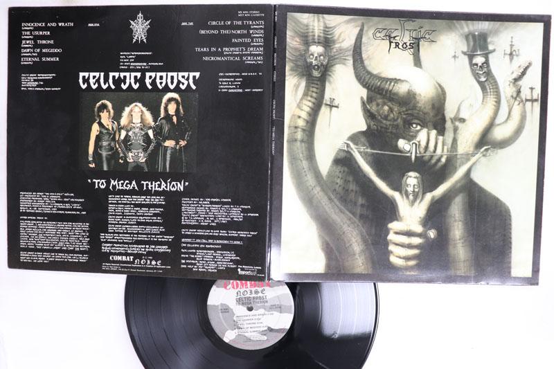 

Виниловая пластинка CELTIC FROST To Mega Therion MX8091 COMBAT 1986 US Metal Б/у