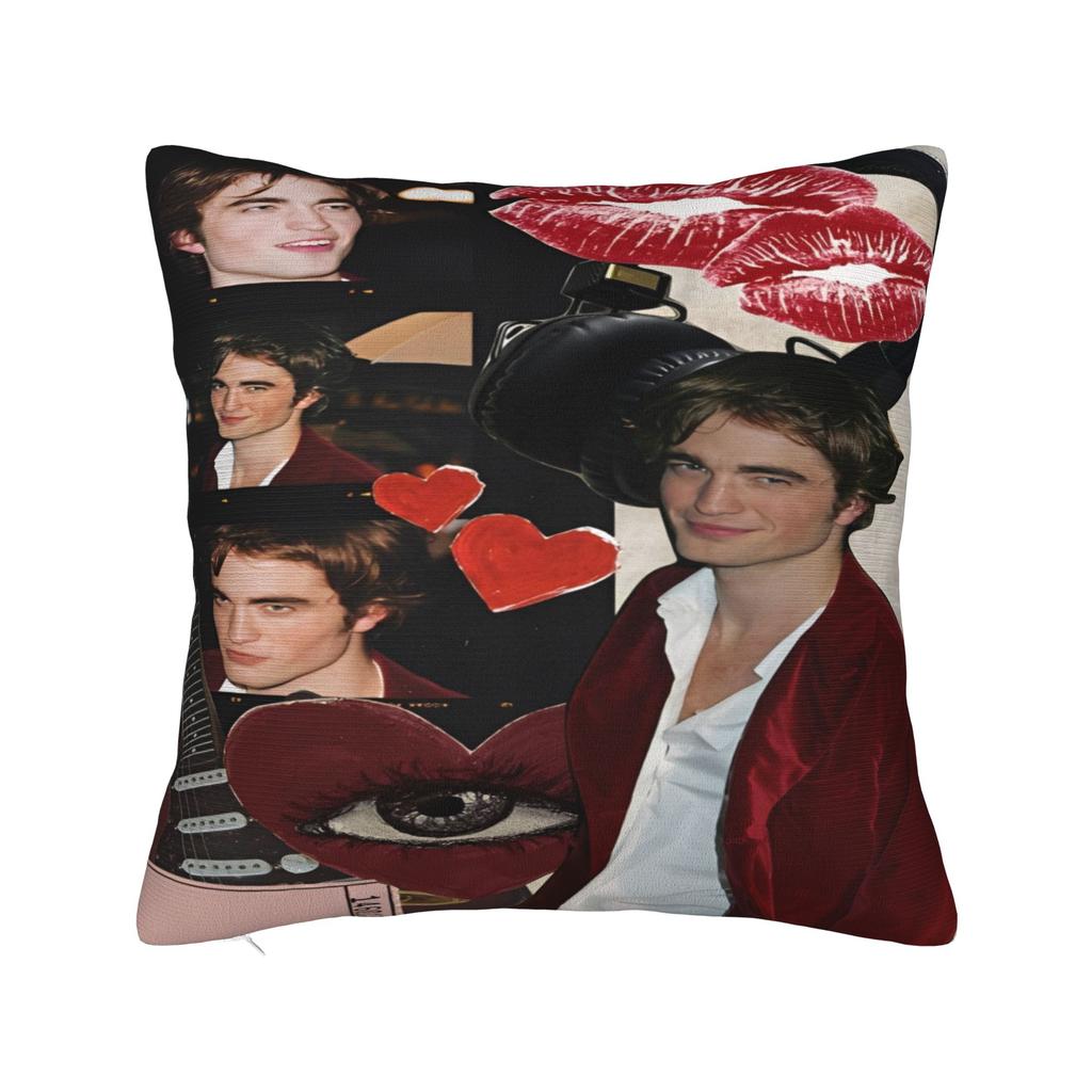 Edward Cullen Homage Twilight Printing Pillowcases Cushion Cover Throw Pillow Cover Y2K Home Decorations Square Multi-Size