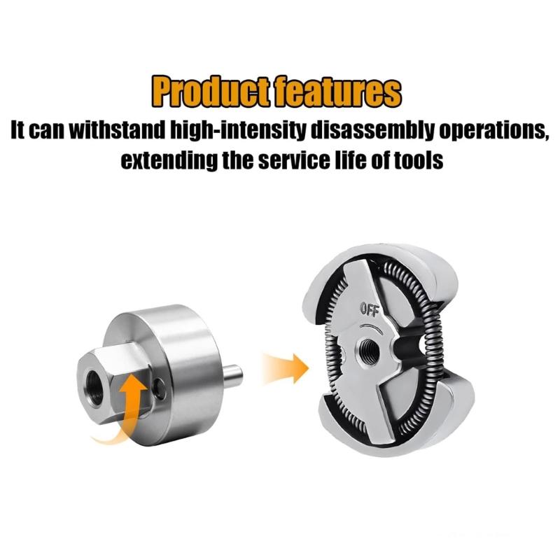 Heavy Duty 530031116 Clutch Assembly Disassembly Tool Stainless Steel for 2700 2800 3000 3100 PP285 PP330 Chainsaw