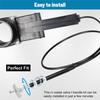 RV Sewer Valve Handle Replacement For Waste Valve Extension Tube, RV Waste Valve Aluminium Handle Kits-A87Q