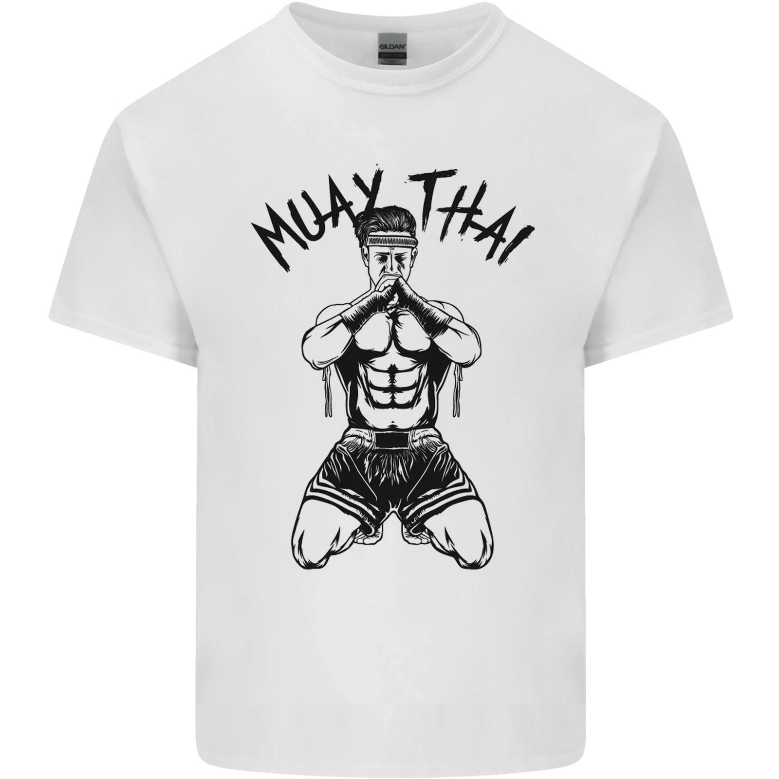 Muay Thai Fighter Mixed Martial Arts MMA Kids T-Shirt Childrens 3XL