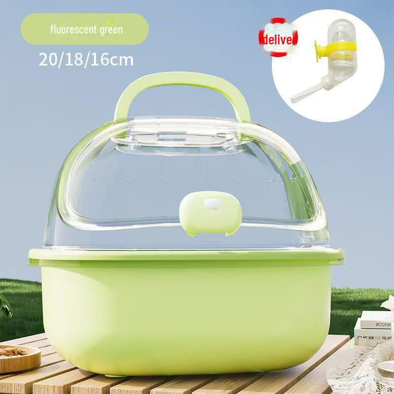 Luxury Transparent Hamster and Squirrel Carrier Bag