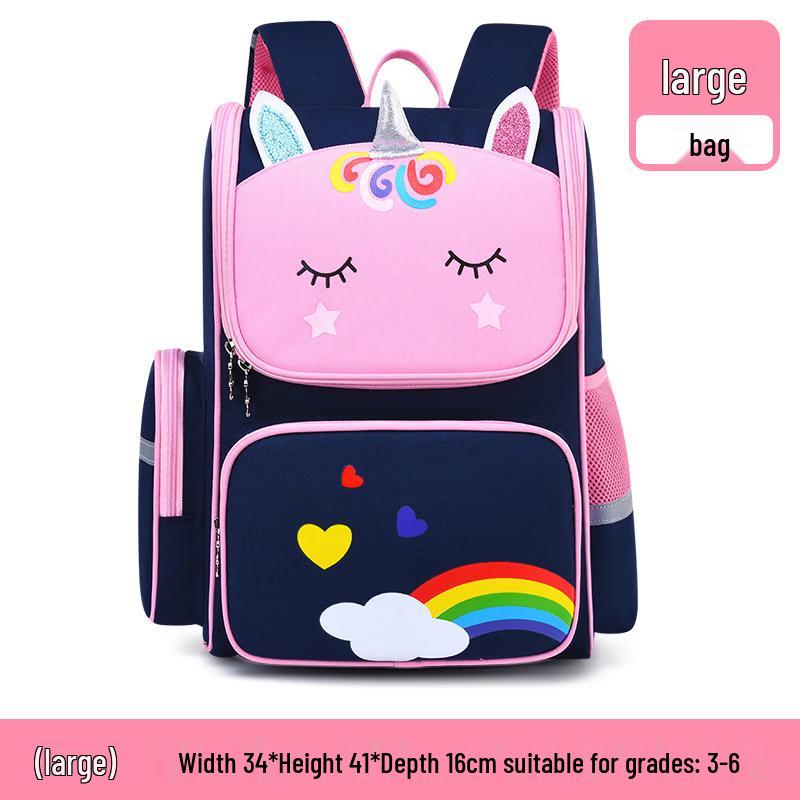 CHUNLONG K3131 Cute Cartoon Ergonomic School Backpack