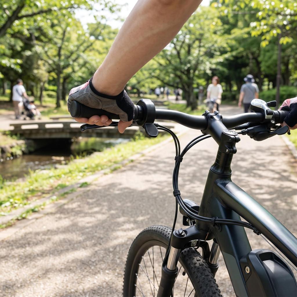 Electric Bicycle Thumb Twist Throttle Easy To Install Easy To
