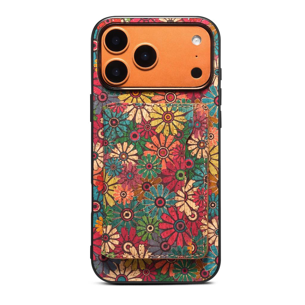 Phone Case for Samsung Galaxy S26 Ultra S25 Edge S24 Plus S23 Fe S21 S20 Note20 Magnetic Red Wine Cork Detachable Card Wallet