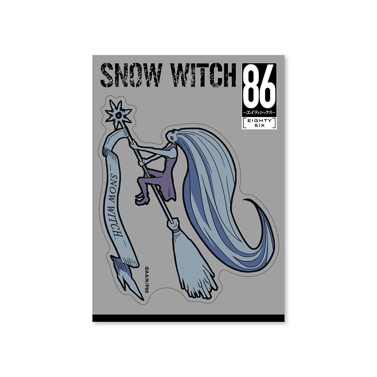 86-Eighty Six GG3 Resistant Sticker Snow Witch
