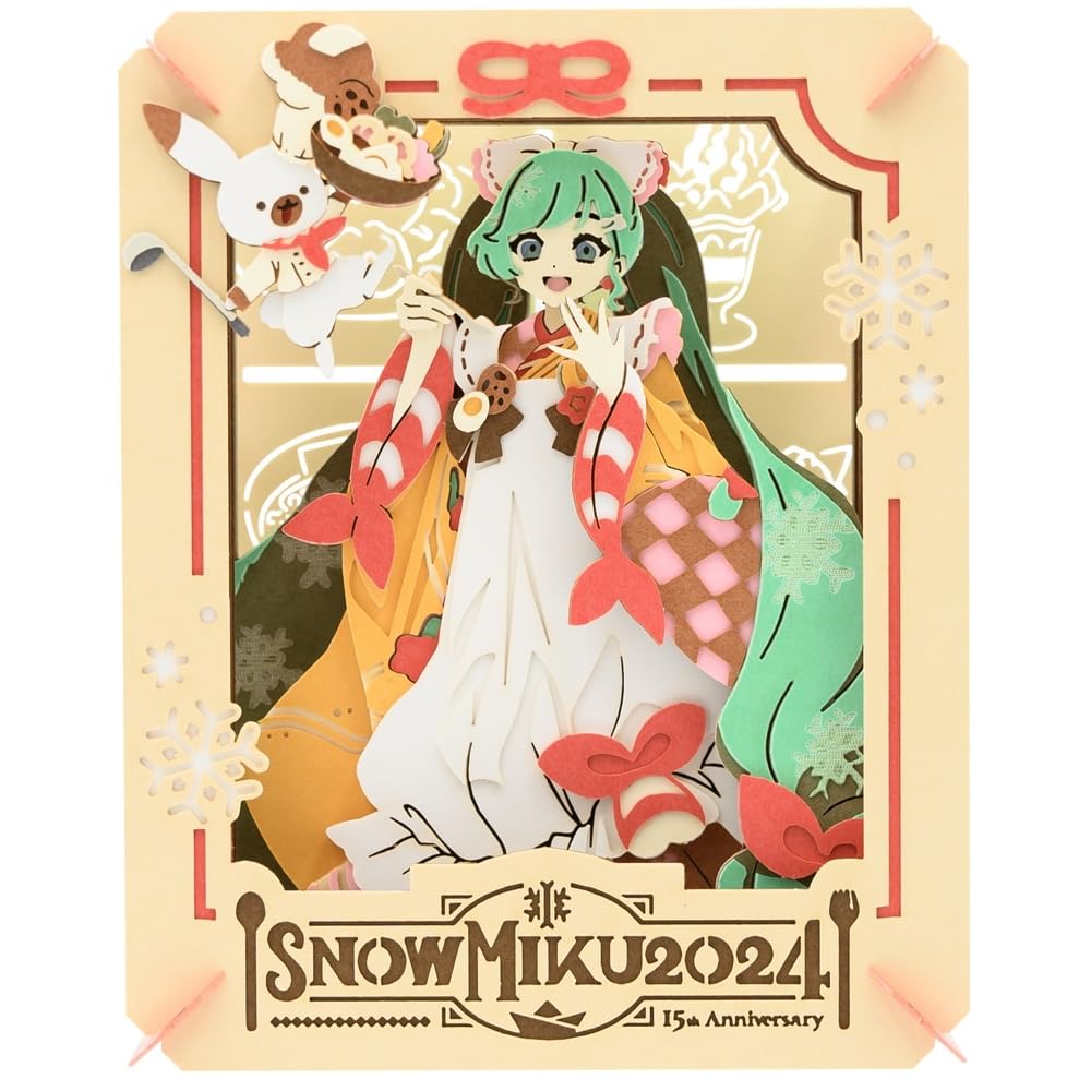 Ensky Hatsune Miku SNOW MIKU 2024 PT-353 Hatsune Miku SNOW MIKU 2024 Приблизительно В100 x Ш80 x Г42 мм Бумага