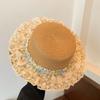 Handmade Wide Brim Bucket Hat Summer Sunshade Hat Lolita Straw Sun Hat  Women Girls