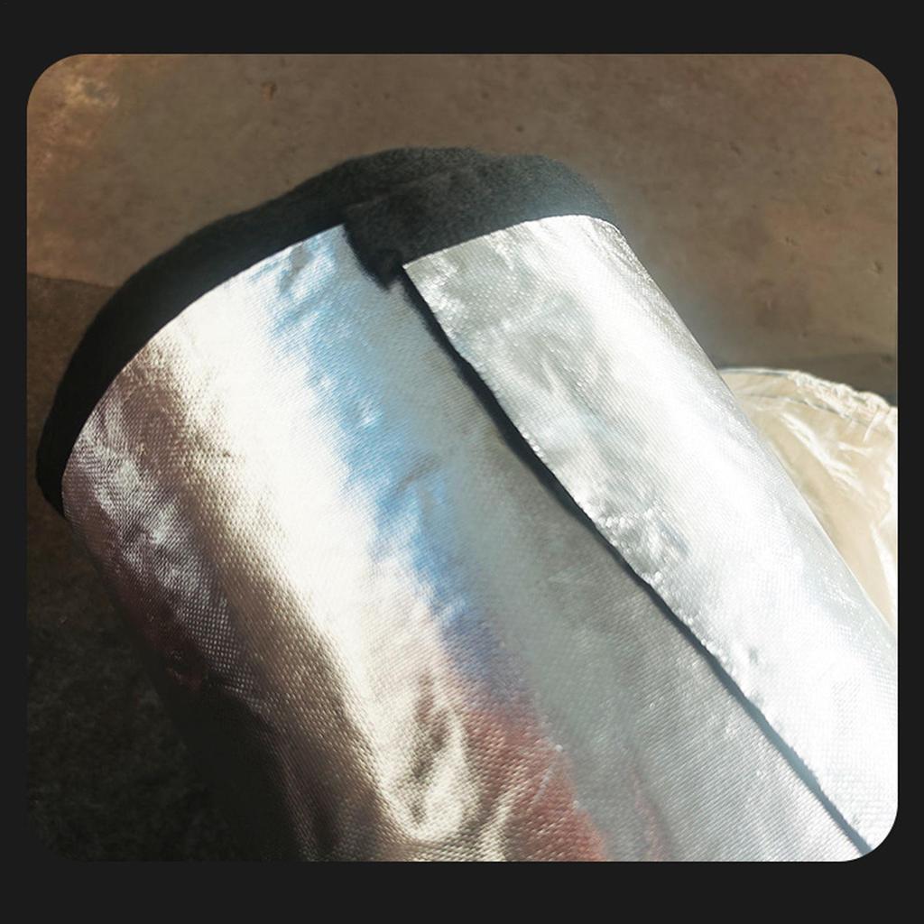 102X18X0.3cm Universal Battery Insulation Cover Fireproof Flexible Shield Insulation Car Battery Wrap Heat Insulation Mat