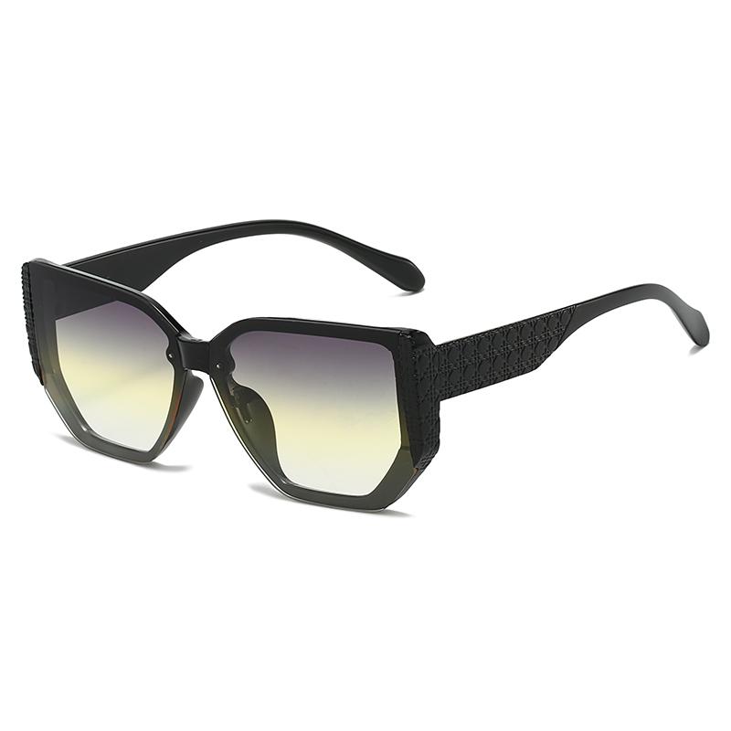 Retro Fashion Square Lady Sunglasses Large Frame Classic Vintage Women Men Sun Glasses Outdoor Driving Man Sunglasses Uv400