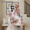 Phone Case: 2D Flat Samsung Galaxy A34 A35 M05 M06 S20 S22 S21 FE Plus 5G Protective Case, Couple Style, Rose Pearl, Christmas and Halloween Gift