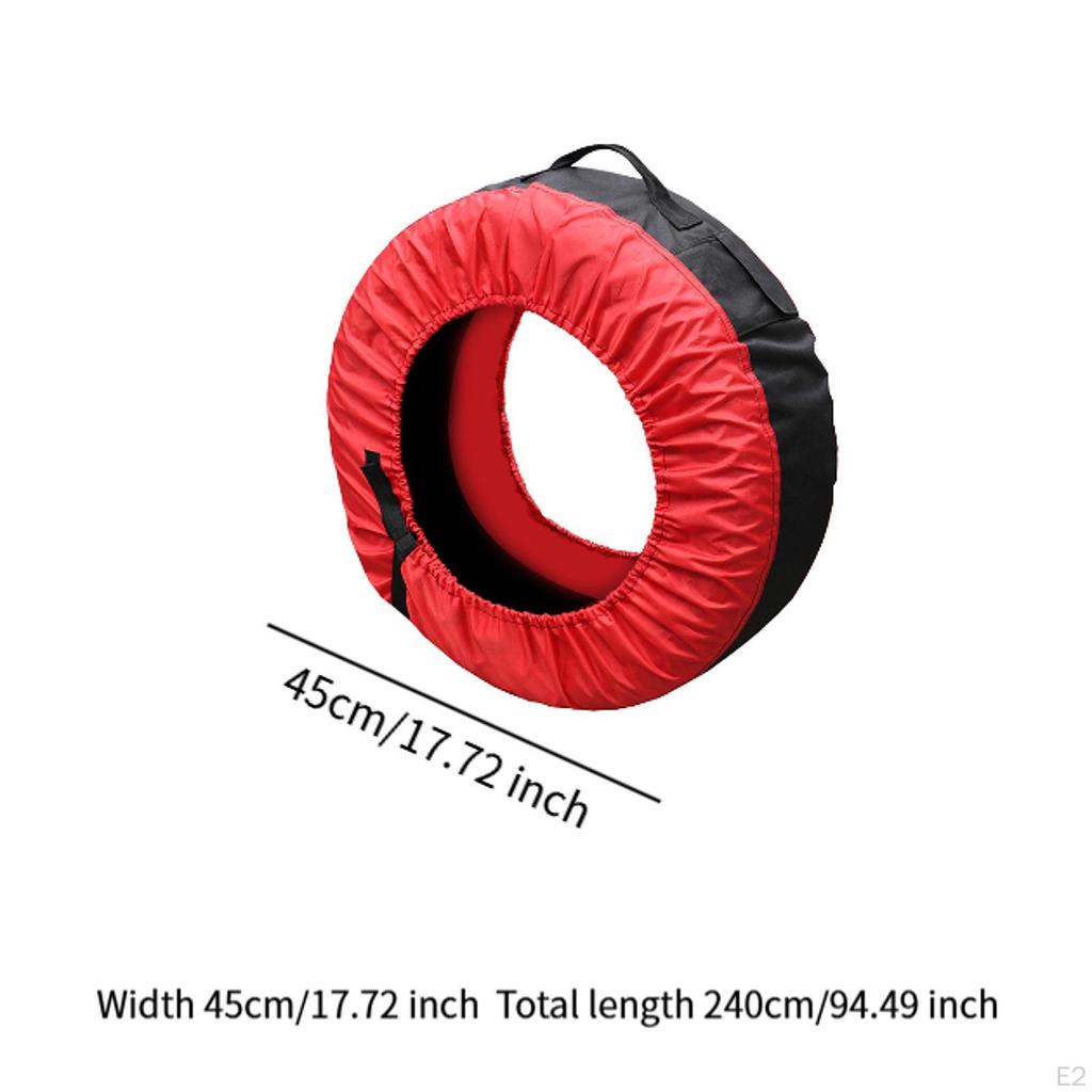 Car Tire Cover,Spare Wheel Cover Storage Easy To Install Protective Tyre Protection