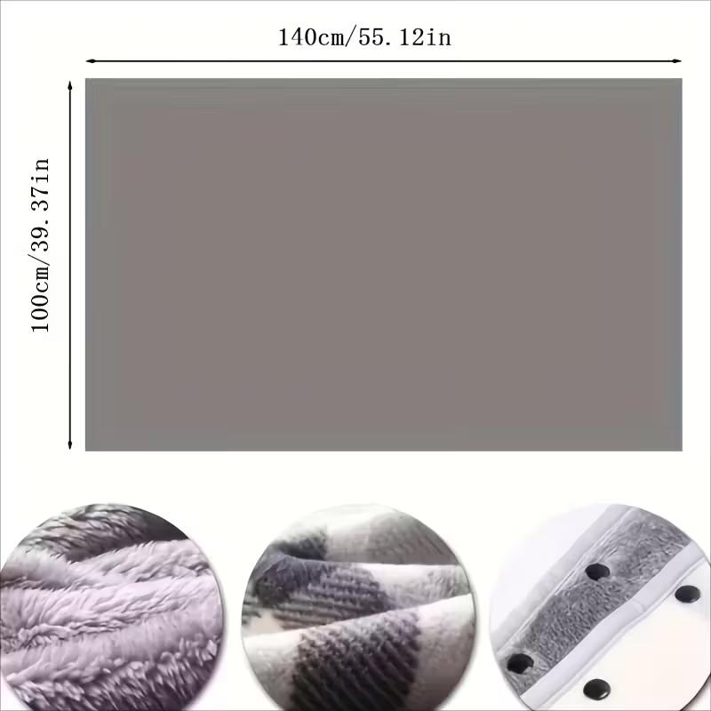 2026 New Warm Shawl, Cold-Proof Cover Blanket, Thickened Plaid Postpartum Cover Blanket, Nap Blanket, Multi-Functional Blanket