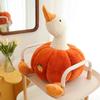 Pumpkin Dress Up Goose Plush Doll Childrens Birthday Toy Gift Decoration Home
