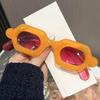Square Candy Color Y2K Women's Fashion Sunglasses Hip Hop Street Suitable Summer Party Accessories