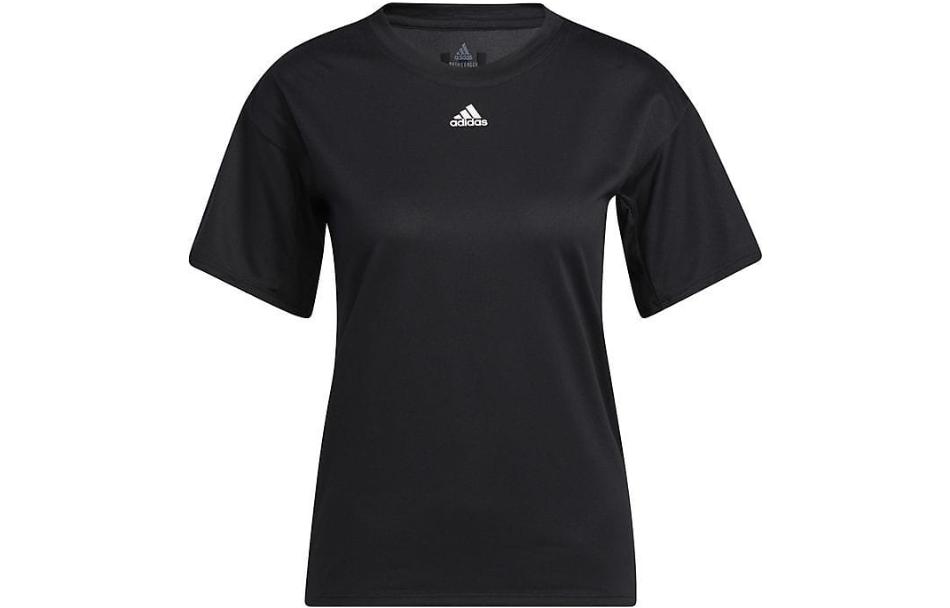 adidas Women s Training 3-Stripes AEROREADY Tee Black H51184 L