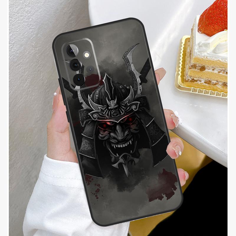 

Кейс-маска самурая Они для Samsung Galaxy A53 A33 A23 A13 A15 A25 A35 A55 A54 A34 A14 A51 A12 A32 A52 Чехол Samsung A54 5G